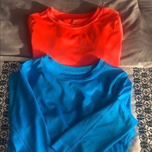 2 Boys Nike long sleeve undershirts